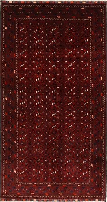 Kunduz Blue Hand Knotted 34 X 63  Area Rug 250-28780 Image 0