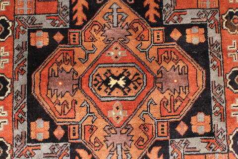 Khan Mohammadi Blue Hand Knotted 36 X 510  Area Rug 250-28781 Image 2