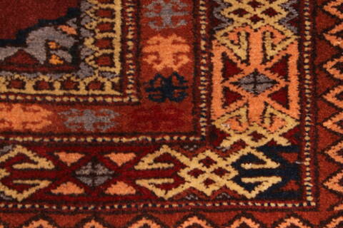 Turkman Brown Hand Knotted 40 X 57  Area Rug 250-28782 Image 11