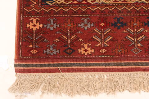Turkman Brown Hand Knotted 40 X 57  Area Rug 250-28782 Image 1