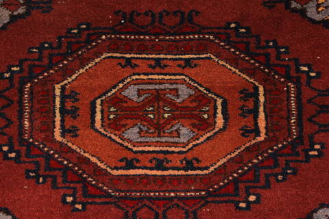Turkman Brown Hand Knotted 40 X 57  Area Rug 250-28782 Image 3