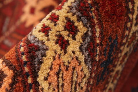 Turkman Brown Hand Knotted 40 X 57  Area Rug 250-28782 Image 9