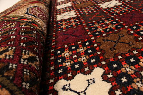 Turkman Green Hand Knotted 39 X 56  Area Rug 250-28785 Image 7