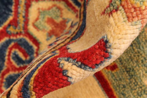 Heriz Red Hand Knotted 116 X 148  Area Rug 250-28796 Image 7