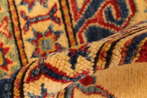 Heriz Red Hand Knotted 116 X 148  Area Rug 250-28796 Image 8