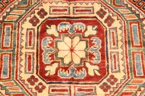 Kazak Red Hand Knotted 117 X 159  Area Rug 250-28800 Image 10