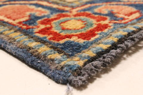 Kazak Red Hand Knotted 117 X 159  Area Rug 250-28800 Image 12