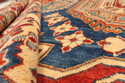 Kazak Red Hand Knotted 117 X 159  Area Rug 250-28800 Image 7