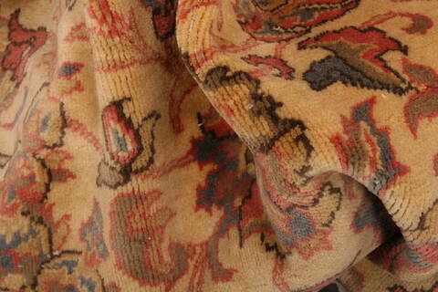Tabriz Red Hand Knotted 90 X 118  Area Rug 100-28803 Image 1