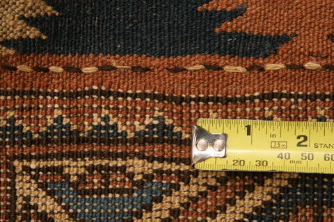 Baluch Yellow Hand Knotted 83 X 111  Area Rug 100-28805 Image 6