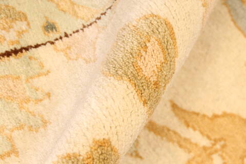 Ziegler Beige Hand Knotted 130 X 203  Area Rug 250-28810 Image 18