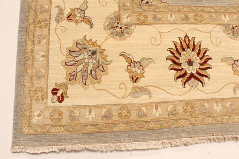 Ziegler Beige Hand Knotted 130 X 203  Area Rug 250-28810 Image 21