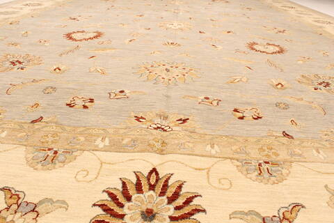 Ziegler Beige Hand Knotted 130 X 203  Area Rug 250-28810 Image 24