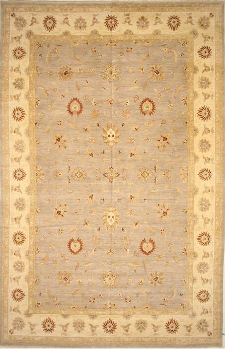 Ziegler Beige Hand Knotted 130 X 203  Area Rug 250-28810 Image 0