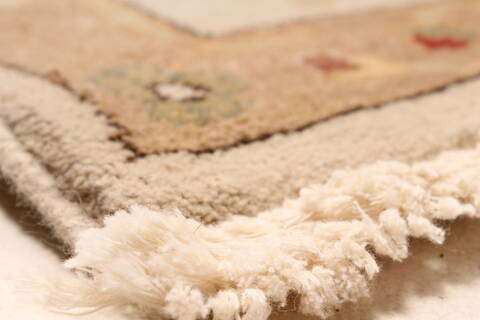 Chobi Beige Hand Knotted 1111 X 1710  Area Rug 250-28817 Image 7