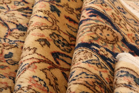 Kayseri Yellow Hand Knotted 83 X 1111  Area Rug 100-28822 Image 2