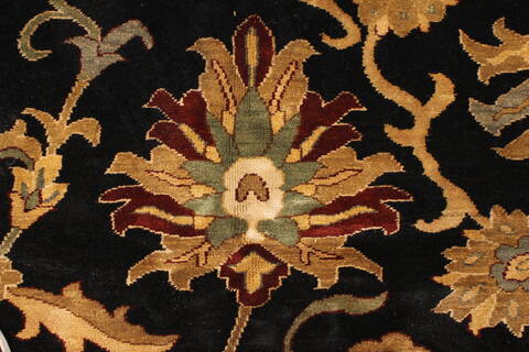 Chobi Black Hand Knotted 106 X 1411  Area Rug 250-28826 Image 10