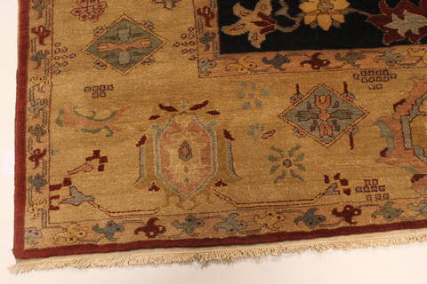 Chobi Black Hand Knotted 106 X 1410  Area Rug 250-28844 Image 6
