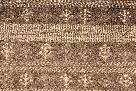 Gabbeh Grey Hand Knotted 26 X 311  Area Rug 250-28959 Image 2