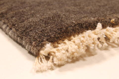 Gabbeh Grey Hand Knotted 26 X 311  Area Rug 250-28959 Image 6