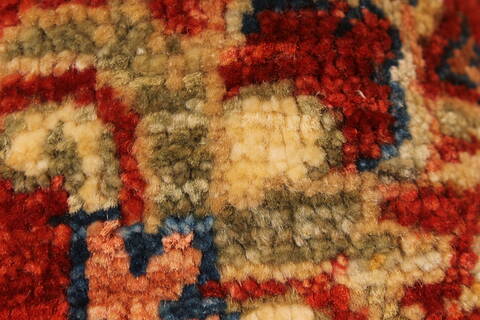 Pishavar Beige Hand Knotted 29 X 311  Area Rug 250-28980 Image 6