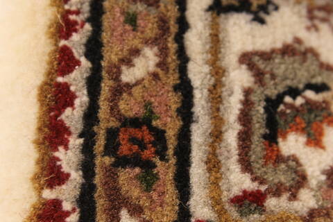 Mahi Beige Hand Knotted 28 X 42  Area Rug 250-28997 Image 7