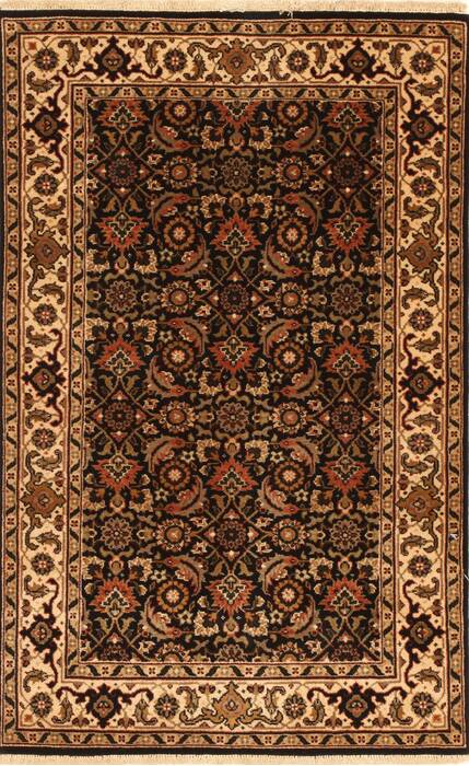 Herati Beige Hand Knotted 26 X 311  Area Rug 250-28998 Image 0
