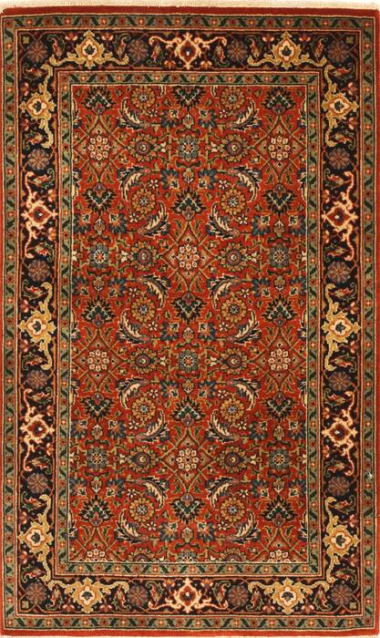 Herati Beige Hand Knotted 25 X 40  Area Rug 250-29000 Image 0