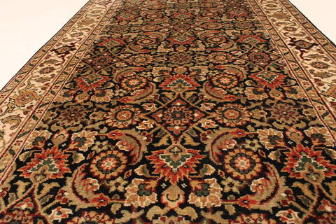 Herati Beige Hand Knotted 26 X 41  Area Rug 250-29005 Image 2