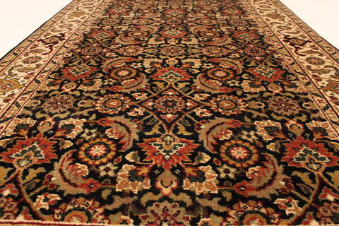 Herati Beige Hand Knotted 26 X 42  Area Rug 250-29007 Image 2