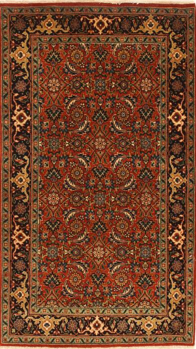 Herati Beige Hand Knotted 26 X 44  Area Rug 250-29009 Image 0