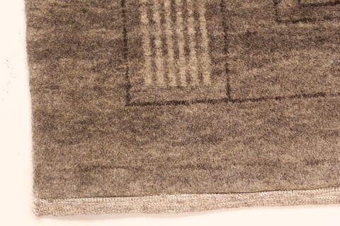 Gabbeh Grey Hand Knotted 26 X 311  Area Rug 250-29015 Image 1