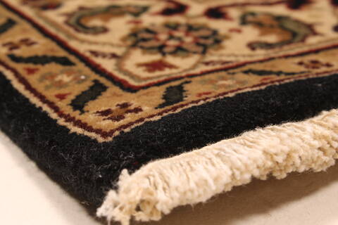 Herati Beige Hand Knotted 26 X 311  Area Rug 250-29021 Image 7