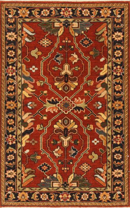 Serapi Red Hand Knotted 25 X 310  Area Rug 250-29031 Image 0