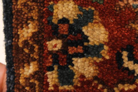 Serapi Blue Hand Knotted 26 X 40  Area Rug 250-29051 Image 6