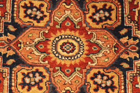 Serapi Orange Hand Knotted 26 X 40  Area Rug 250-29053 Image 2