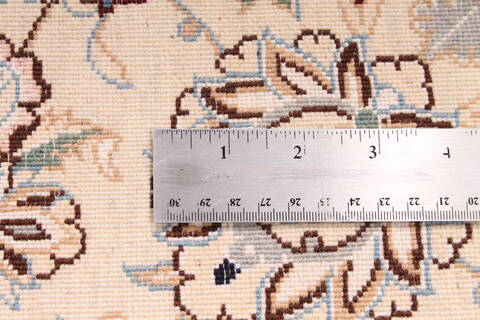 Nain Beige Hand Knotted 67 X 102  Area Rug 254-29143 Image 1