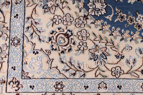 Nain Beige Hand Knotted 67 X 102  Area Rug 254-29143 Image 7