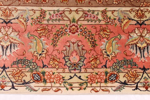 Tabriz Purple Hand Knotted 68 X 98  Area Rug 254-29154 Image 7