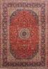 Isfahan Red Hand Knotted 85 X 122  Area Rug 254-29241 Thumb 0