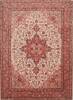 Tabriz Beige Hand Knotted 83 X 115  Area Rug 254-29248 Thumb 0