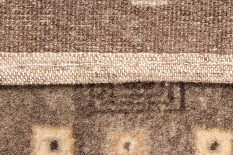 Gabbeh Grey Hand Knotted 26 X 310  Area Rug 250-29262 Image 3