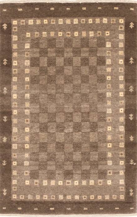 Gabbeh Grey Hand Knotted 26 X 310  Area Rug 250-29262 Image 0