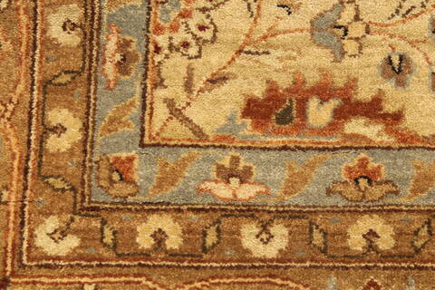 Haji Jalili Beige Hand Knotted 60 X 124  Area Rug 250-29267 Image 1