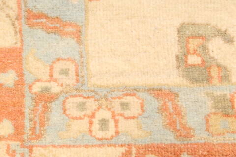 Oushak Beige Hand Knotted 1111 X 153  Area Rug 250-29268 Image 5