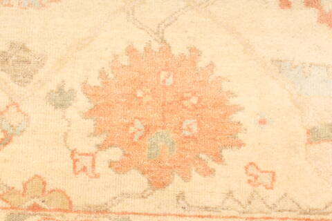 Oushak Beige Hand Knotted 1111 X 153  Area Rug 250-29268 Image 6