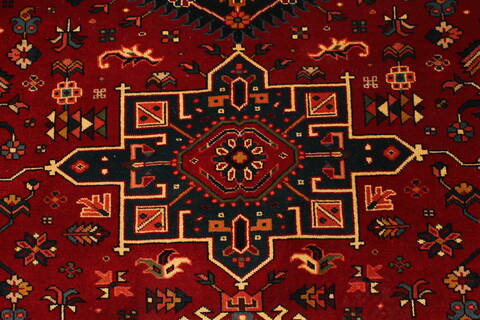 Karajeh Blue Hand Knotted 61 X 120  Area Rug 250-29274 Image 7