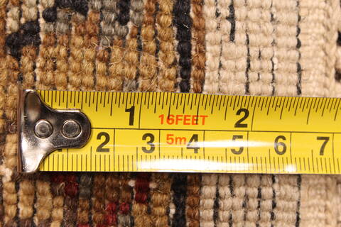 Agra Beige Hand Knotted 61 X 1511  Area Rug 250-29282 Image 3
