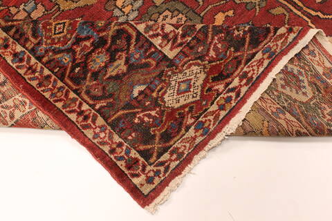 Mahal Beige Hand Knotted 610 X 166  Area Rug 250-29286 Image 11