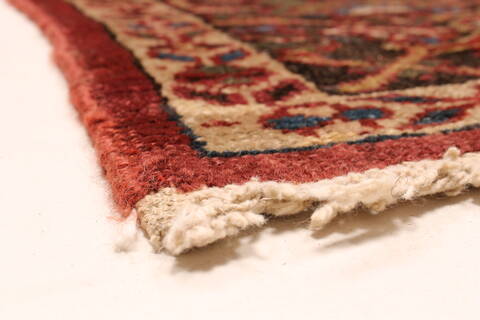 Mahal Beige Hand Knotted 610 X 166  Area Rug 250-29286 Image 12